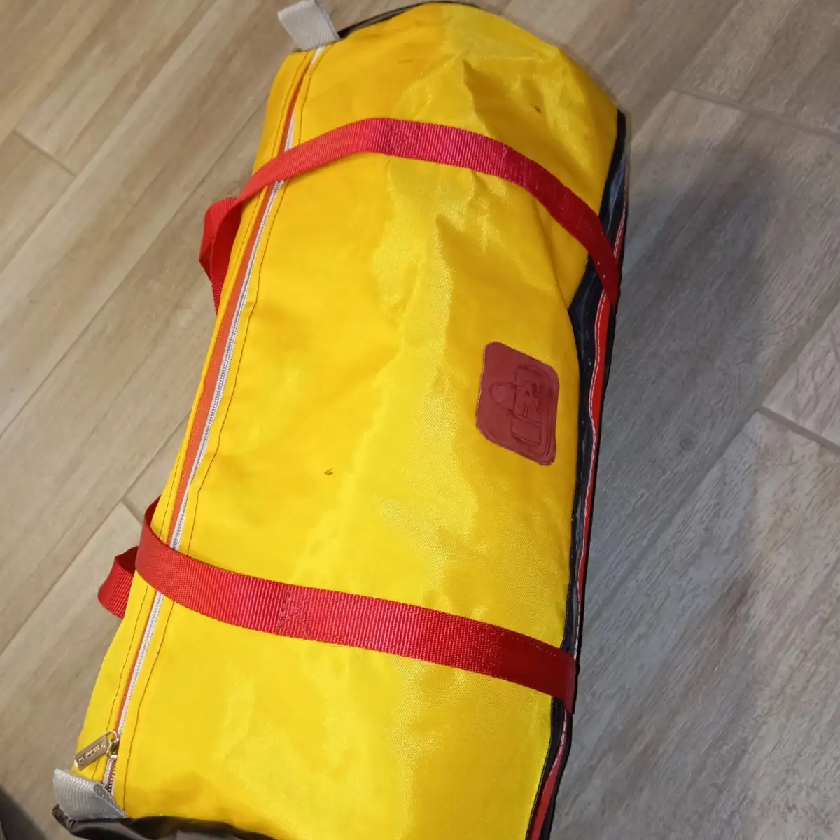 sac polochon jaune