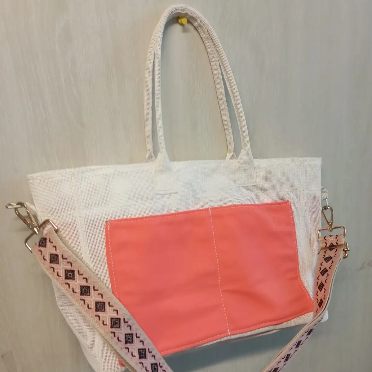 sac à main batyline et tissus recyclés