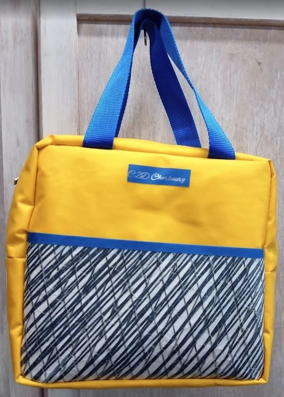sac isotherme jaune