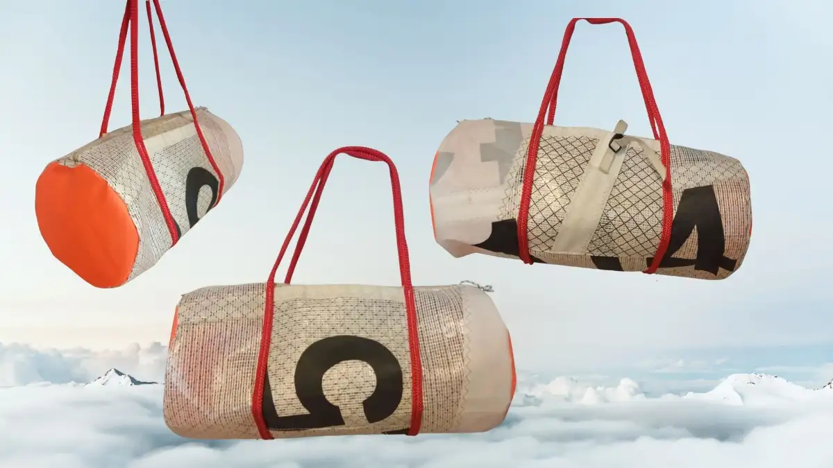 sac polochon en voile recyclée 5