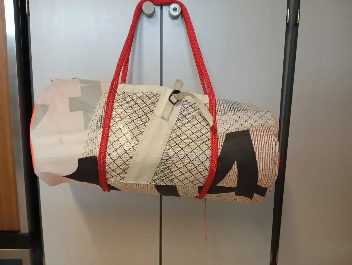 sac polochon en voile recyclée 5