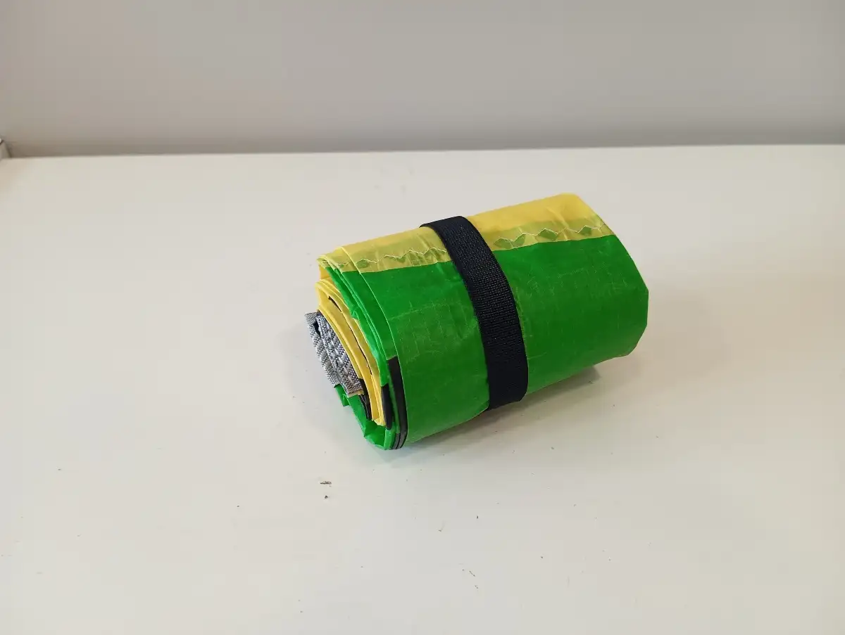 sac repliable en voile de kite surf recyclée