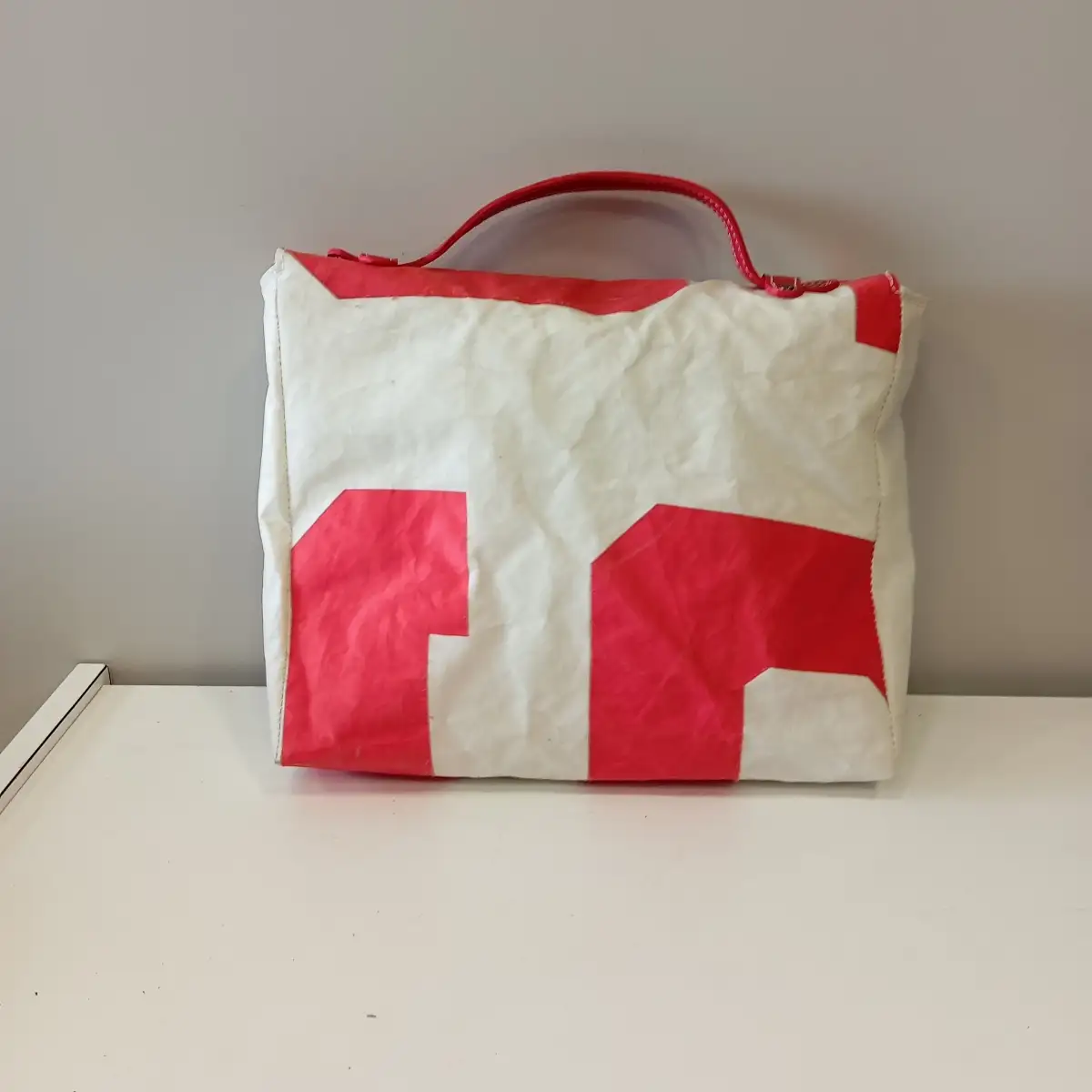 sac pochette voile recyclée