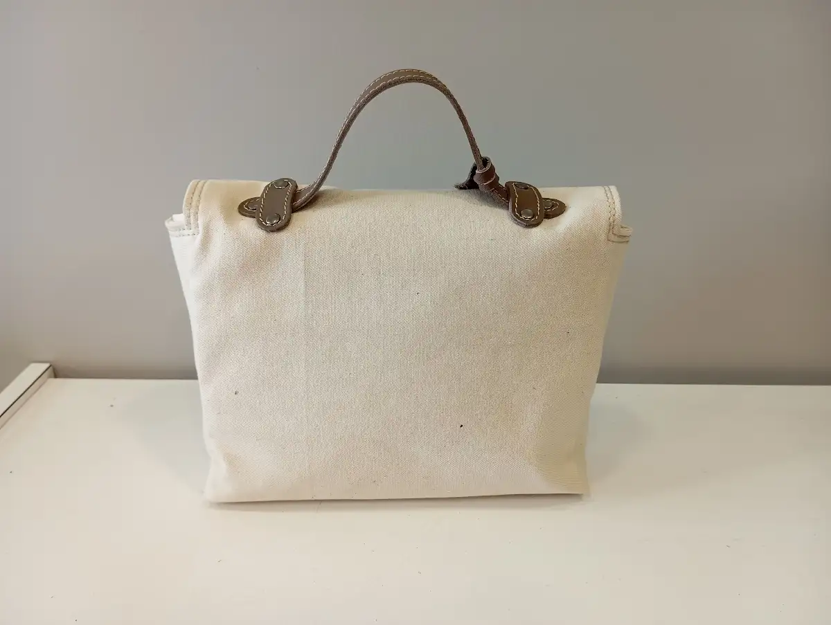 sac a main en toile et cuir