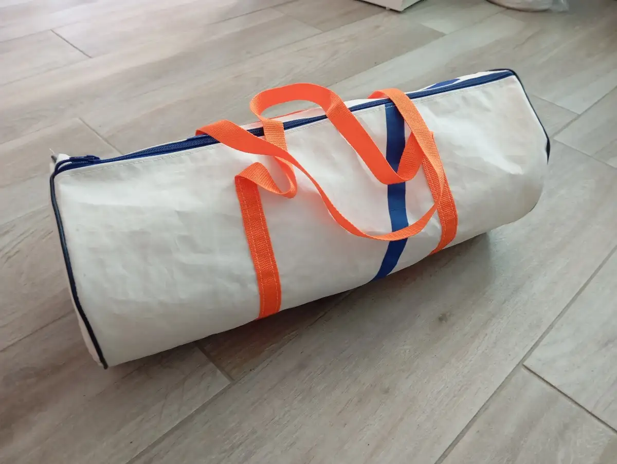 sac polochon 2 en voile recyclée