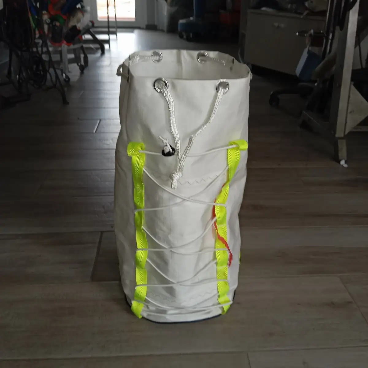 sac a dos baluchon marin en voile recyclée